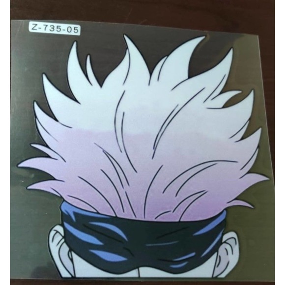 Jujutsu Kaisen Anime Gojo Peeker Car Sticker Decal - Picture 2 of 4